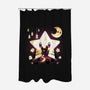 HalloweenStar-none polyester shower curtain-Vallina84