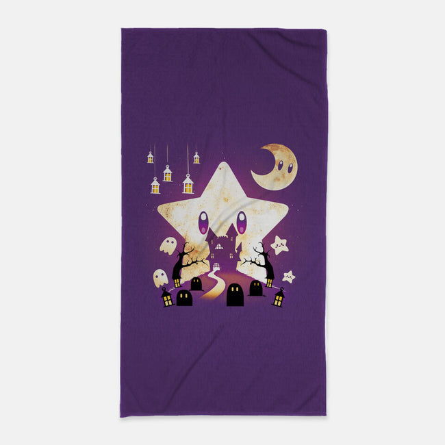 HalloweenStar-none beach towel-Vallina84