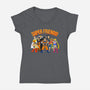Super Anime Friends-womens v-neck tee-Gomsky
