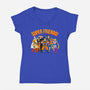Super Anime Friends-womens v-neck tee-Gomsky