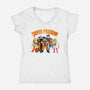 Super Anime Friends-womens v-neck tee-Gomsky