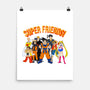 Super Anime Friends-none matte poster-Gomsky