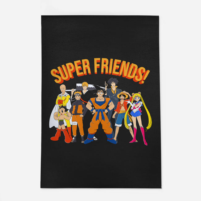 Super Anime Friends-none indoor rug-Gomsky