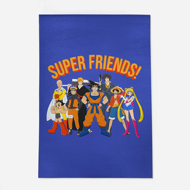 Super Anime Friends-none indoor rug-Gomsky