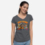 Super Anime Friends-womens v-neck tee-Gomsky