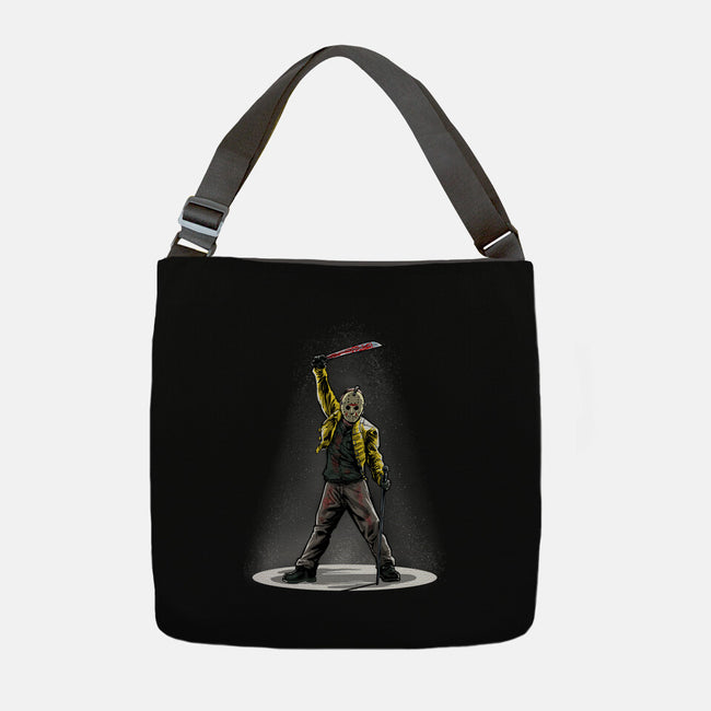 The Slash Must Go On-none adjustable tote bag-zascanauta