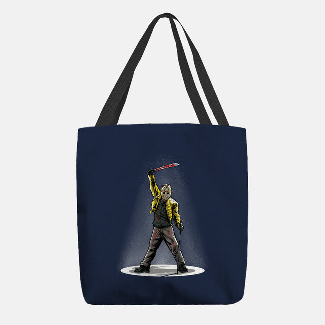 The Slash Must Go On-none basic tote bag-zascanauta