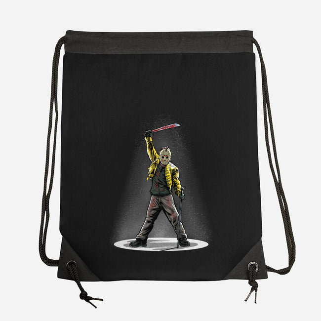 The Slash Must Go On-none drawstring bag-zascanauta