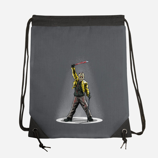 The Slash Must Go On-none drawstring bag-zascanauta