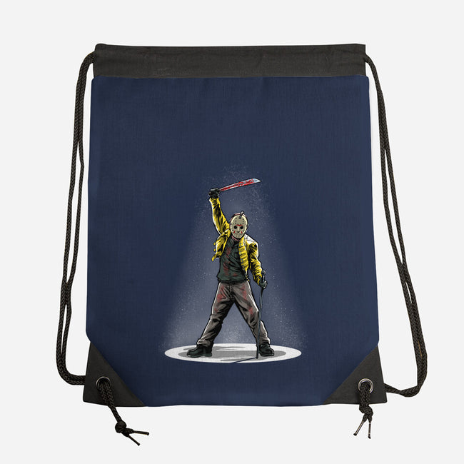 The Slash Must Go On-none drawstring bag-zascanauta