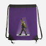The Slash Must Go On-none drawstring bag-zascanauta