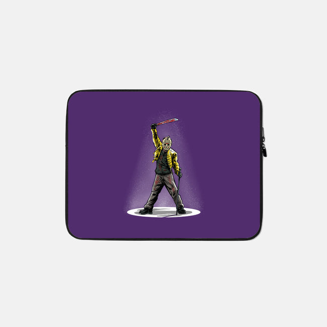 The Slash Must Go On-none zippered laptop sleeve-zascanauta