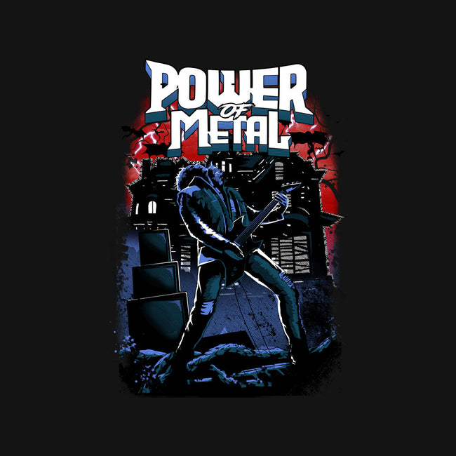 Power Of Metal-none removable cover w insert throw pillow-Diego Oliver
