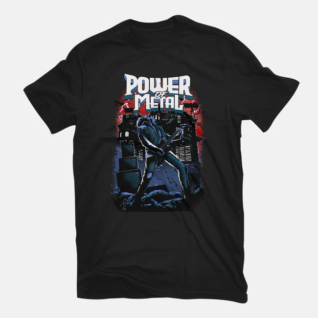 Power Of Metal-womens basic tee-Diego Oliver
