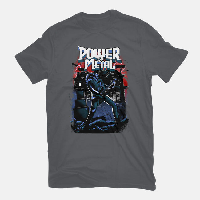 Power Of Metal-womens basic tee-Diego Oliver