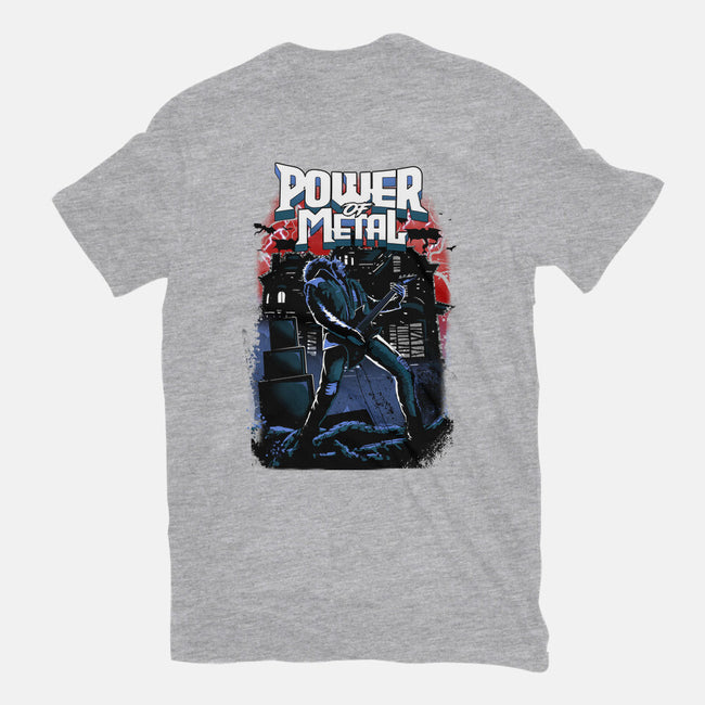 Power Of Metal-mens basic tee-Diego Oliver