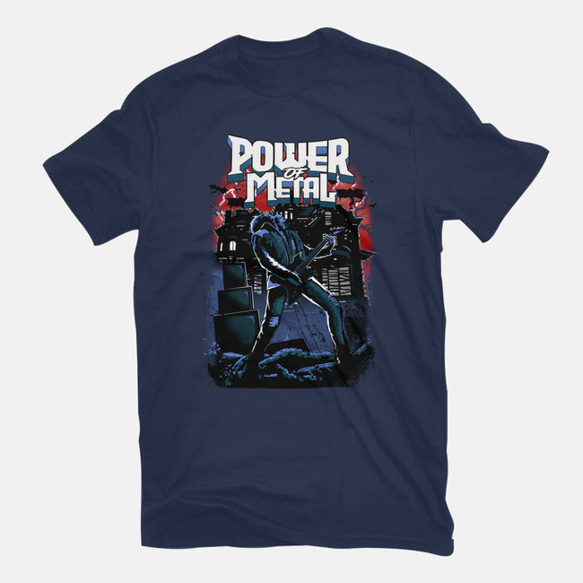 Power Of Metal-mens basic tee-Diego Oliver