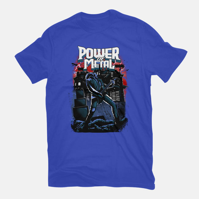 Power Of Metal-womens basic tee-Diego Oliver
