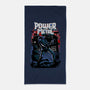 Power Of Metal-none beach towel-Diego Oliver