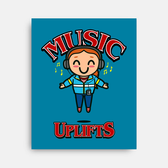 Music Uplifts-none stretched canvas-Boggs Nicolas