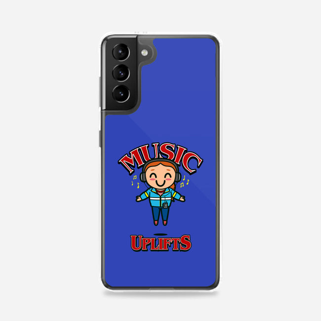 Music Uplifts-samsung snap phone case-Boggs Nicolas