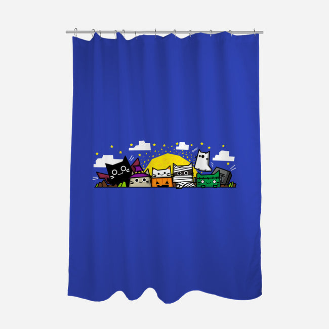 The Spooky Dudes-none polyester shower curtain-bloomgrace28