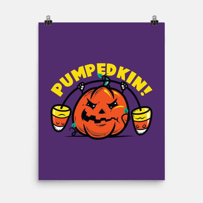 Pumpedkin-none matte poster-bloomgrace28