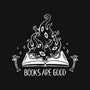 Books Are Good-none removable cover w insert throw pillow-xMorfina