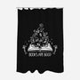Books Are Good-none polyester shower curtain-xMorfina