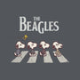 Beagles-none polyester shower curtain-kg07