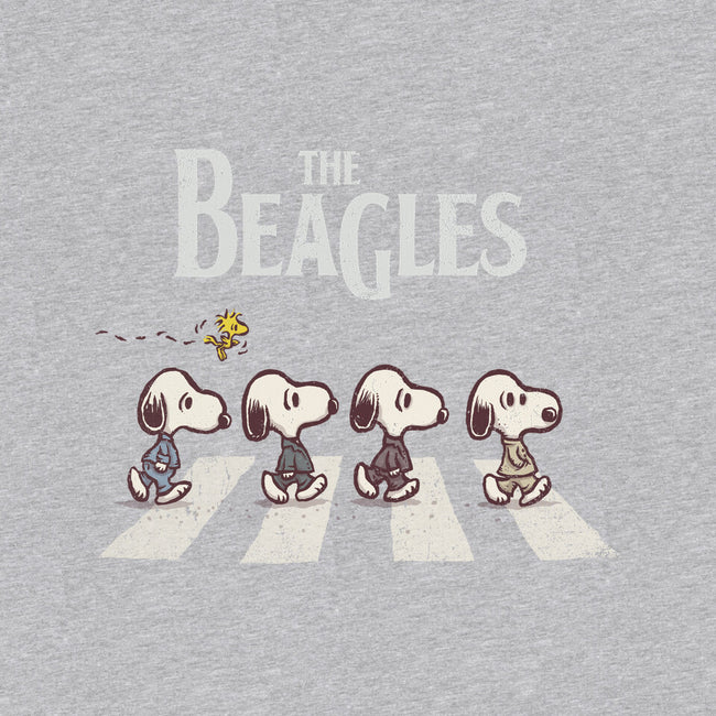 Beagles-womens off shoulder sweatshirt-kg07