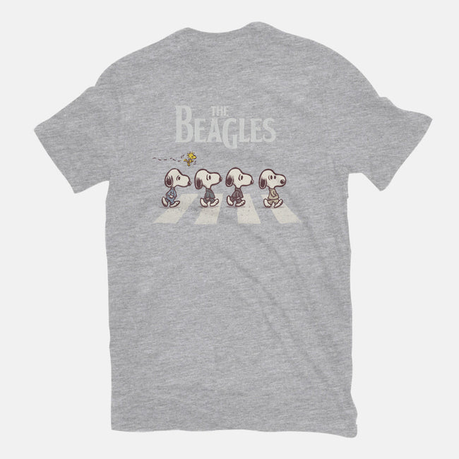 Beagles-womens fitted tee-kg07