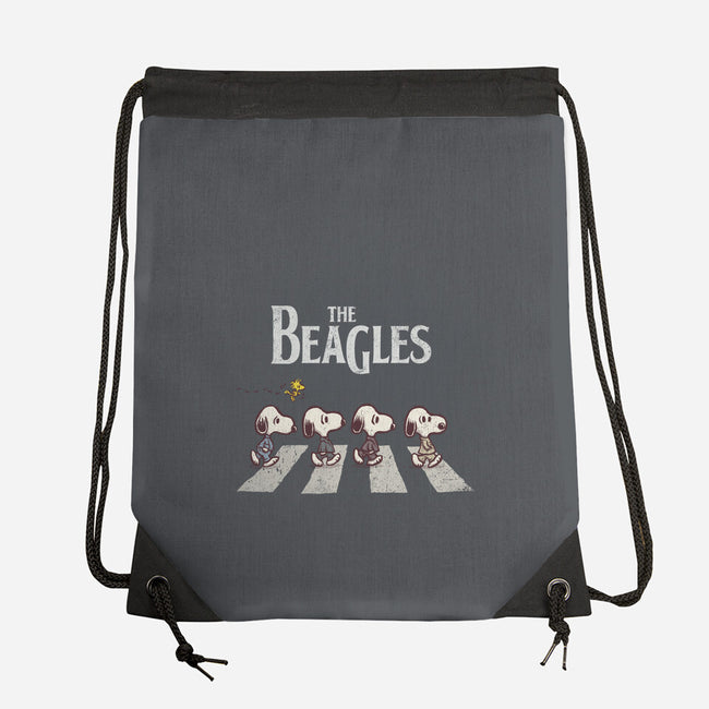 Beagles-none drawstring bag-kg07