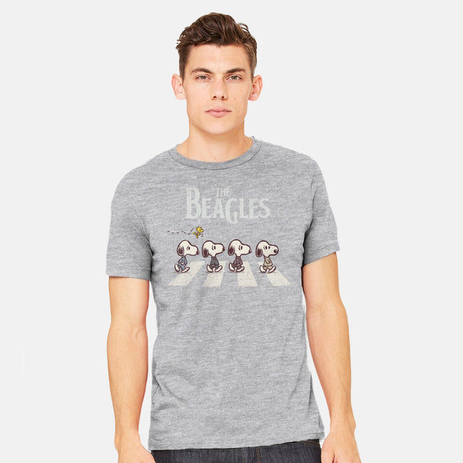 Beagles-mens heavyweight tee-kg07