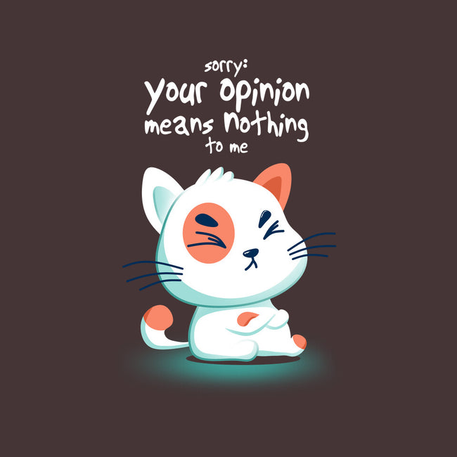 Your Opinion Means Nothing-none stretched canvas-erion_designs