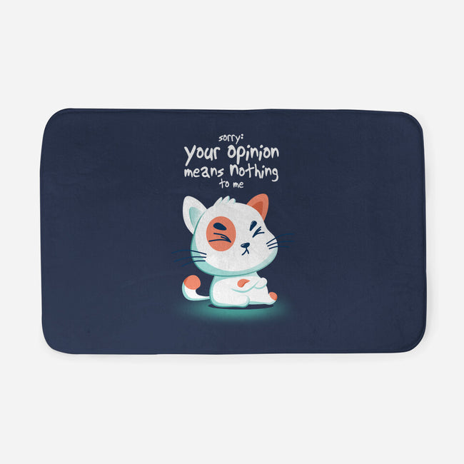 Your Opinion Means Nothing-none memory foam bath mat-erion_designs