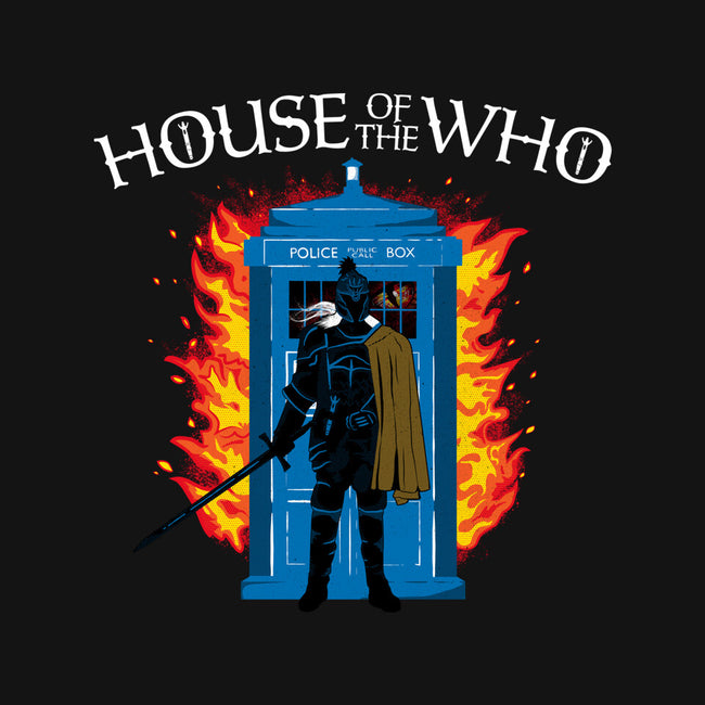 House Of The Who-none polyester shower curtain-rocketman_art