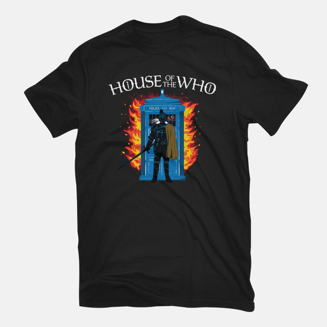 House Of The Who-mens basic tee-rocketman_art