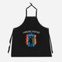 House Of The Who-unisex kitchen apron-rocketman_art