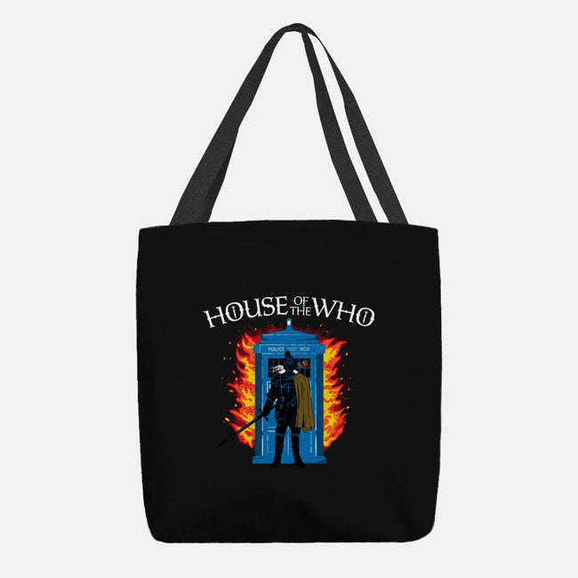 House Of The Who-none basic tote bag-rocketman_art