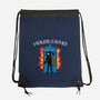 House Of The Who-none drawstring bag-rocketman_art