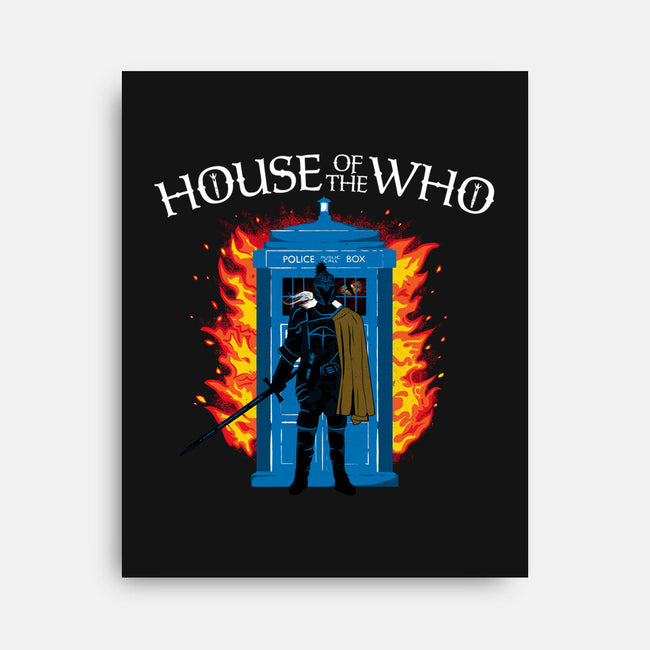House Of The Who-none stretched canvas-rocketman_art