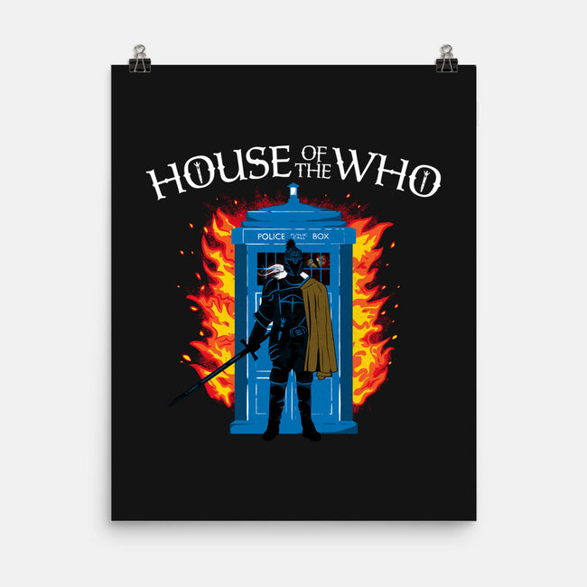 House Of The Who-none matte poster-rocketman_art