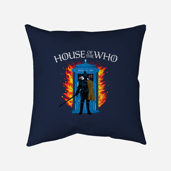 House Of The Who-none removable cover w insert throw pillow-rocketman_art