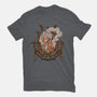 Emperor Sun God-womens fitted tee-Badbone Collections