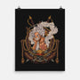 Emperor Sun God-none matte poster-Badbone Collections