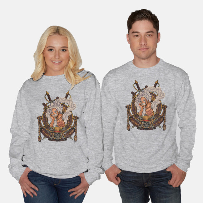 Emperor Sun God-unisex crew neck sweatshirt-Badbone Collections