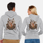 Emperor Sun God-unisex zip-up sweatshirt-Badbone Collections