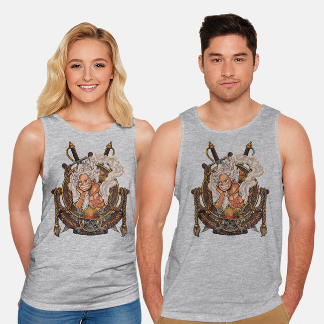 Emperor Sun God-unisex basic tank-Badbone Collections