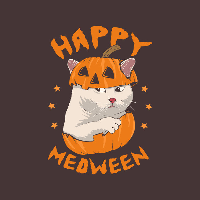 Happy Meoween-none removable cover throw pillow-marsdkart